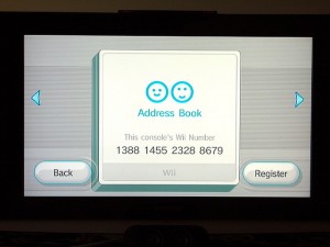 My Wii Number